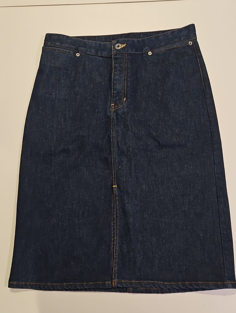 Stretch Denim Skirt 0200